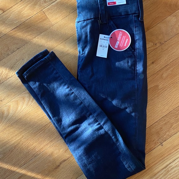 Express Denim Perfect Legging High Rise - Picture 4 of 5